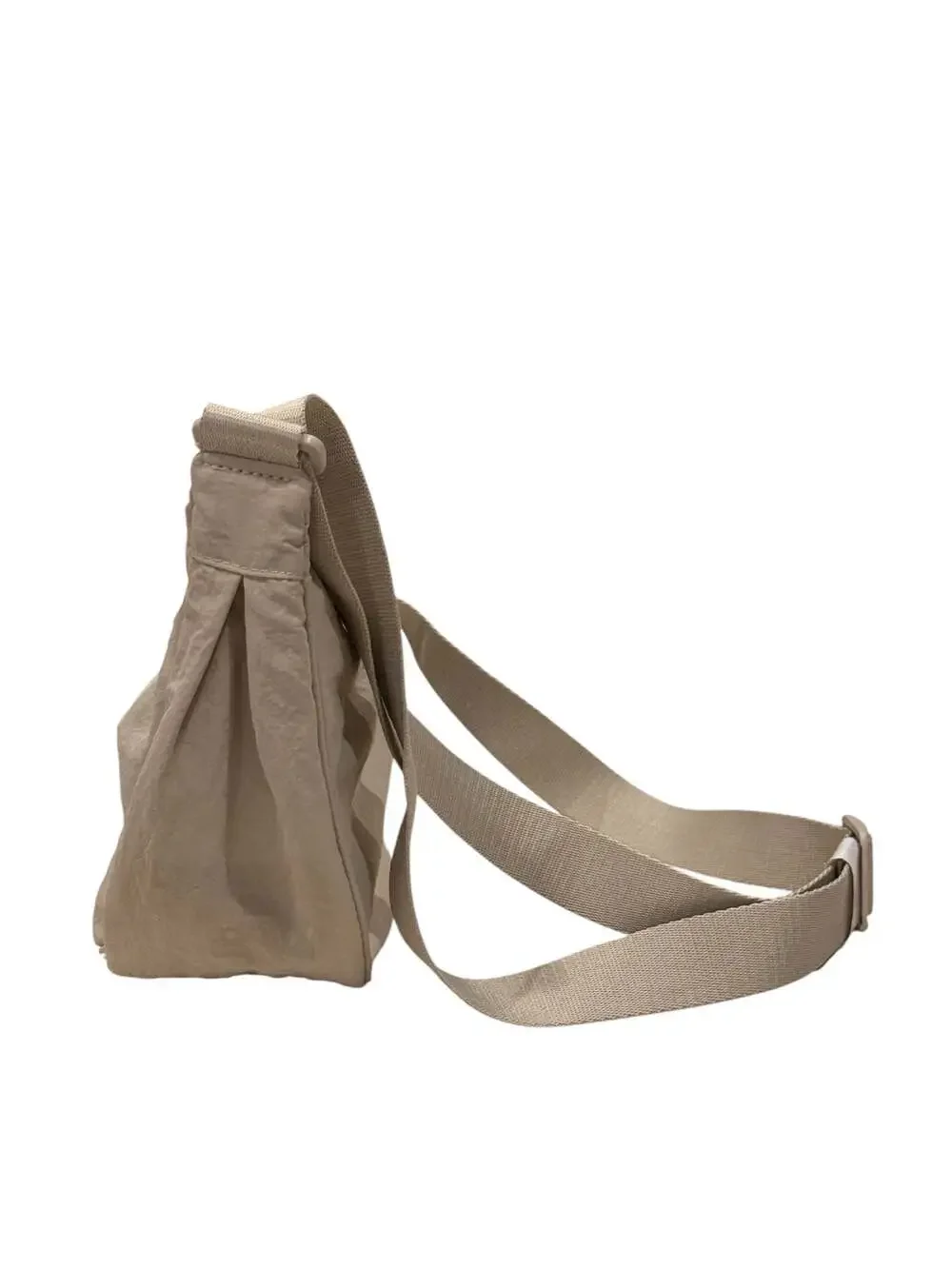 Uniqlo Round Mini Shoulder Bag in Beige